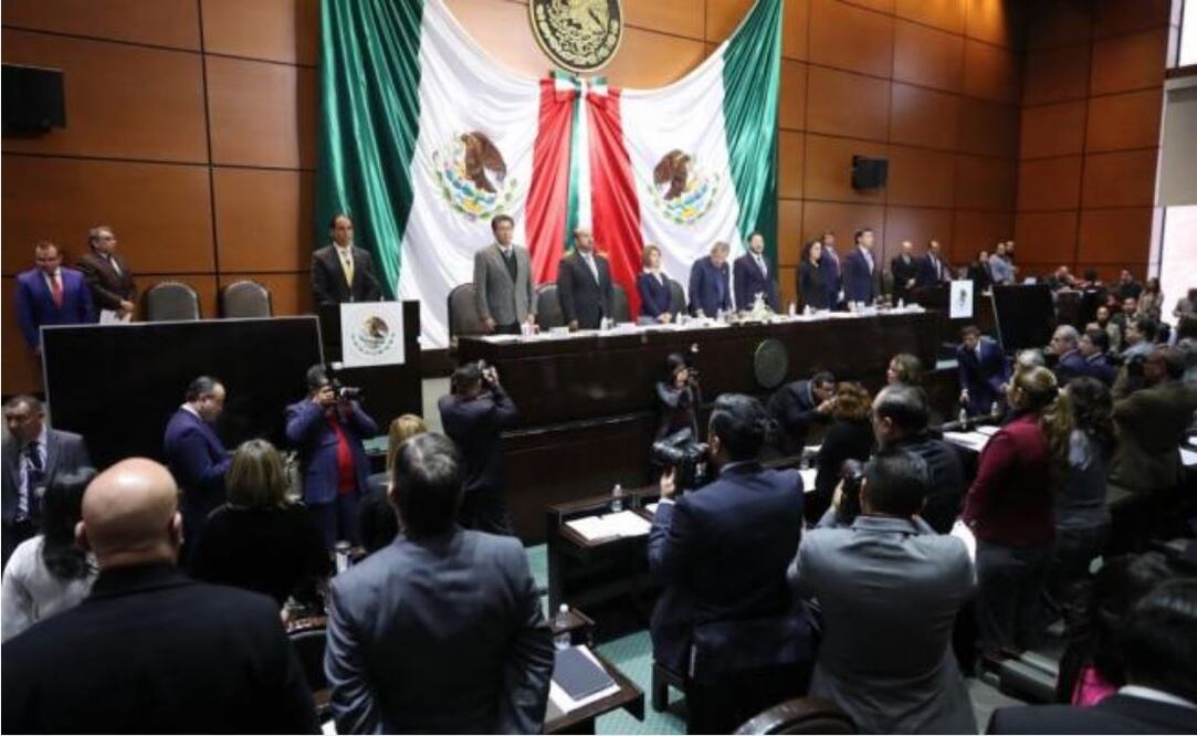 Sesión de la Comisión Permanente del Congreso de la Unión. Foto: Lucía Godínez