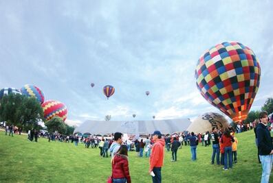 Gran colorido y diversión de altura