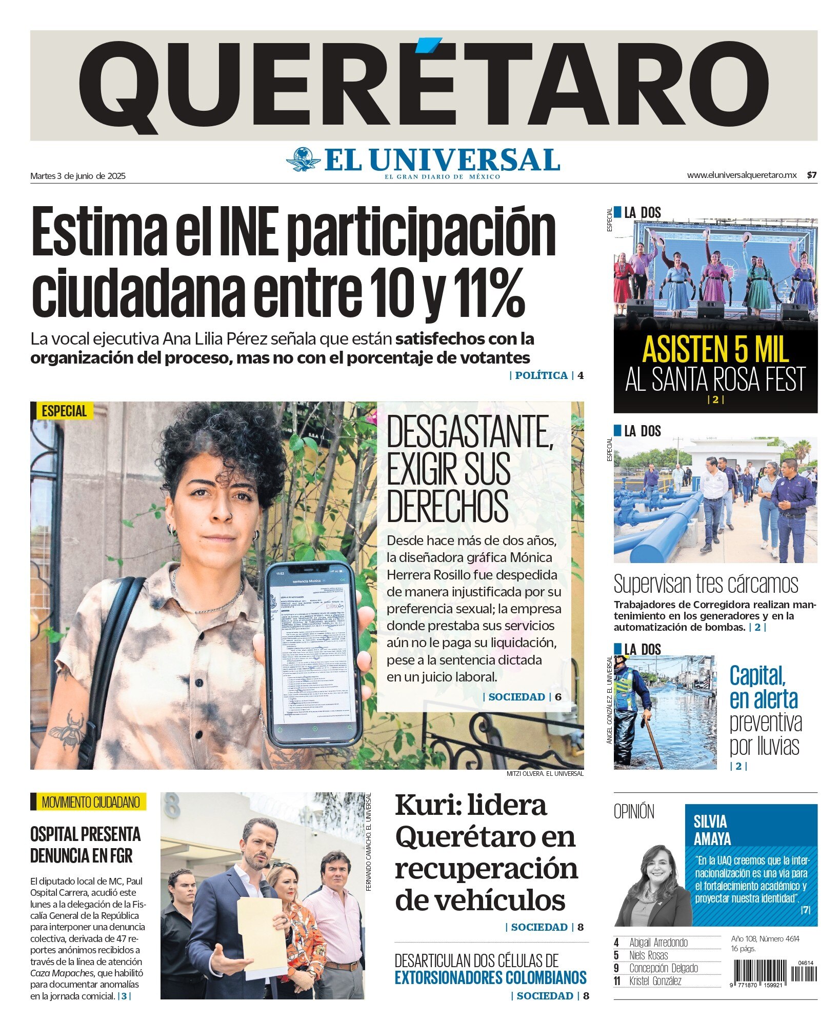 Portada 03 de junio de 2025