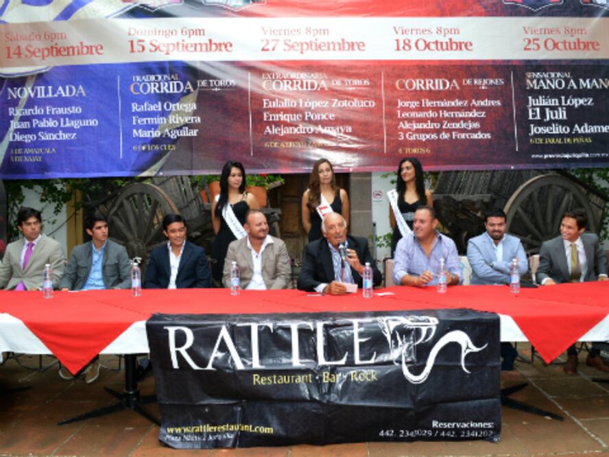 Entre artistas, caballos y toros