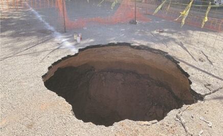 El socavón que se tragó a don Julio en Sonora