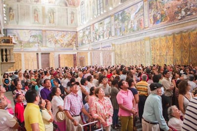 Supera expectativas la Capilla Sixtina