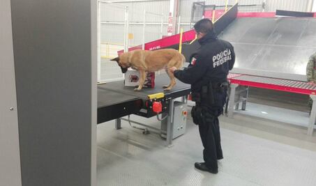 Decomisan un kilo de cristal en el AIQ