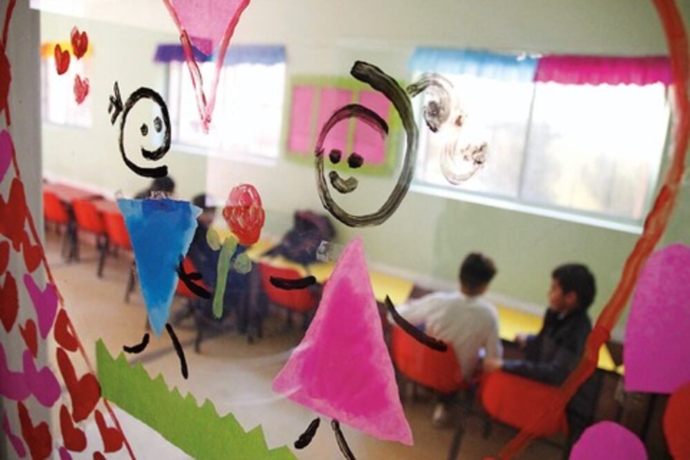 Para ayudar a los niños en la guardería