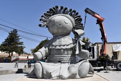 Lele, la muñeca artesanal que ya tiene estatua en Querétaro
