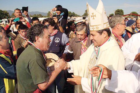 Reconoce obispo el peregrinar de fieles