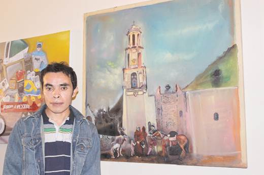 Reconocen a pintor de la Sierra