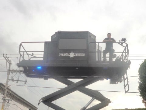 Discreto operativo de seguridad