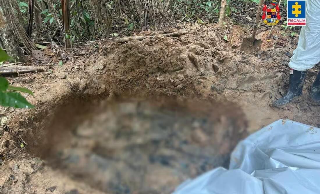 Hallan fosa común en Colombia; contiene los cuerpos de 8 líderes sociales y religiosos asesinados