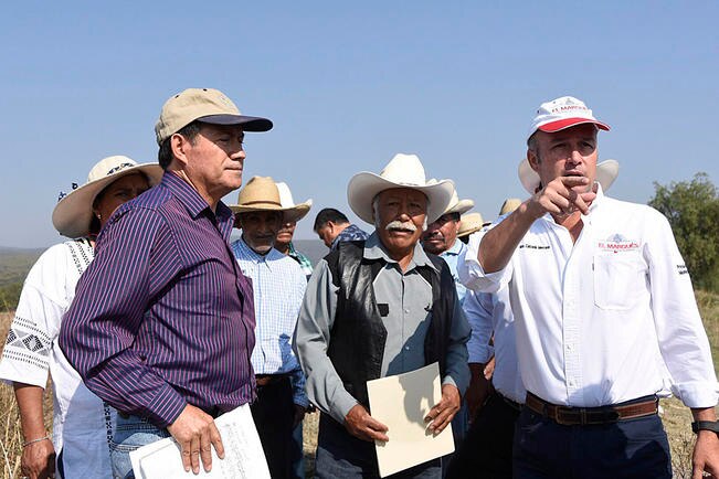 El alcalde del municipio marquesino destacó que ya planean iniciar el siguie nte periodo de la obra y buscará la ayuda de las autoridades federales y estatales. (ESPECIAL)