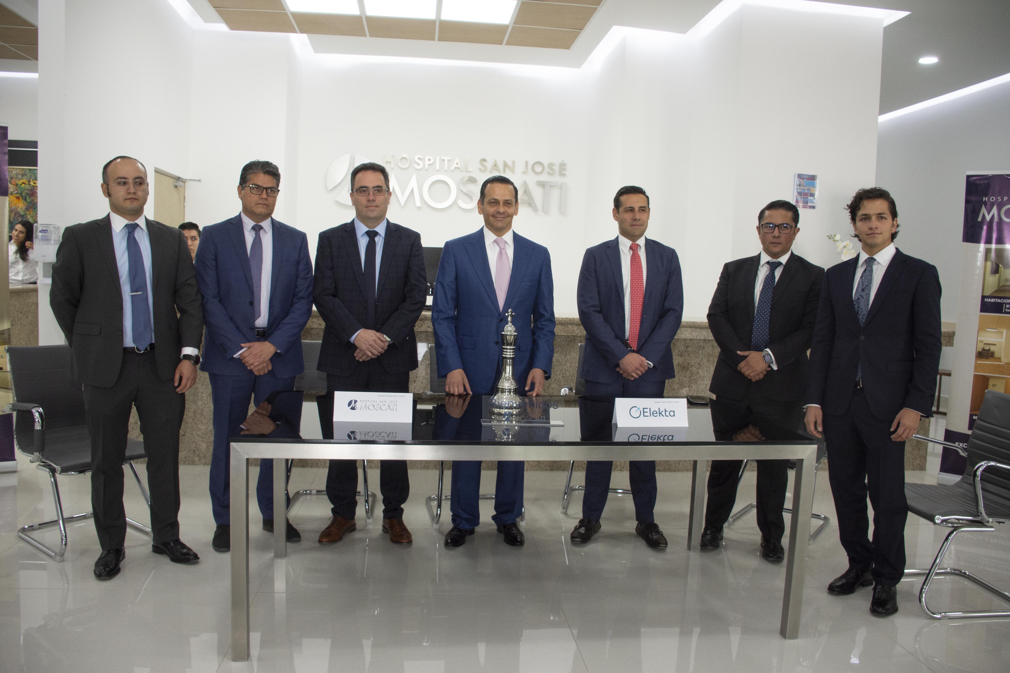 Firman convenio Hospital San José Moscati y Elekta