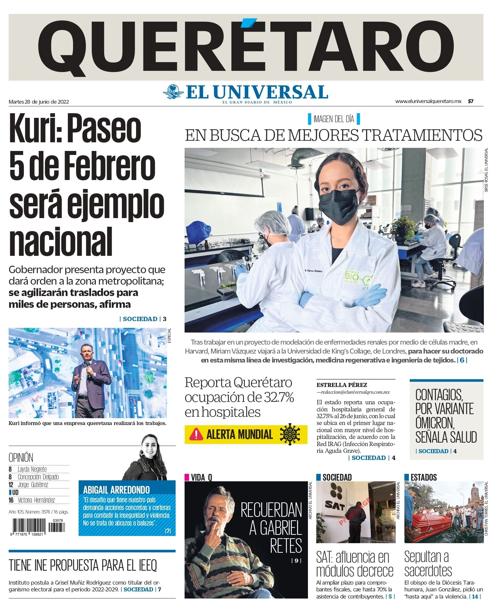 Portada 28 de junio de 2022