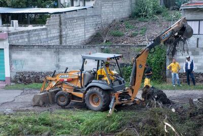 Lluvias afectan a seis escuelas de la capital