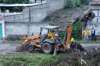 Lluvias afectan a seis escuelas de la capital