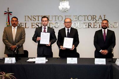 IEEQ y Secretaría de Seguridad garantizan paz en elecciones