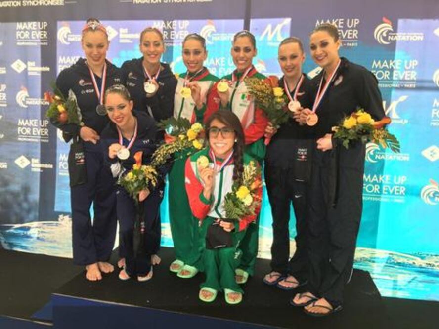 Ondinas doradas en Abierto galo