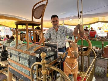Un paseo dominical entre antigüedades