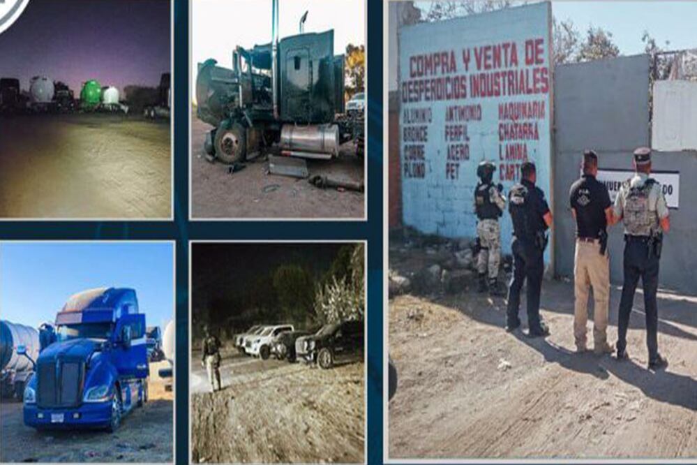 Catean predio en San Juan del Río; aseguran 27 vehículos. Foto: Especial