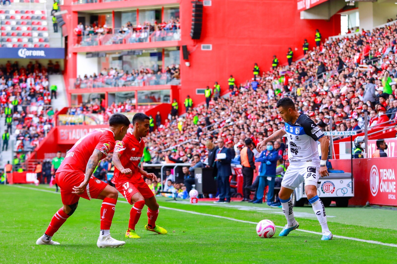 Toluca rostiza a los Gallos de Querétaro