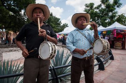 Los últimos pifaneros de Santa María Magdalena