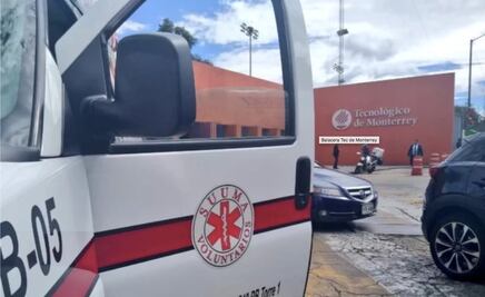 Hieren de bala a un hombre en el Tec de Monterrey campus Santa Fe