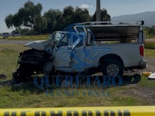 Muere hombre tras volcadura en la carretera Querétaro–San Luis Potosí