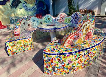 Video. ¿Conoces el Patio Gaudí? Está en Querétaro y fue elaborado por universitarios