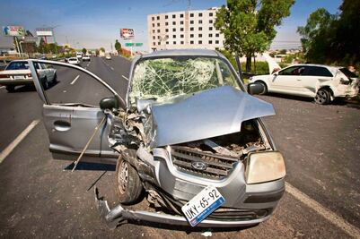 Querétaro, con nivel medio alto en accidentes de auto