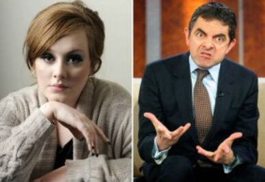 Adele y Mr Bean son condecorados 