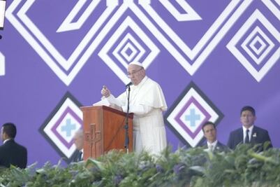 Pidan perdón a indígenas: Papa