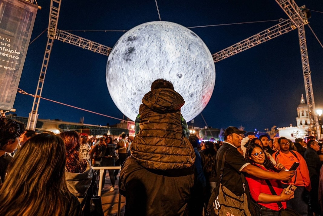 La exposición "La Luna llega a Querétaro" logra asombrar a más de 141 mil personas