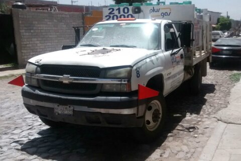 Se incendia camión de gas