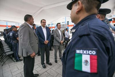 Elementos pasan lista ante Ángel Rangel Nieves 