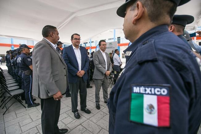 Elementos pasan lista ante Ángel Rangel Nieves