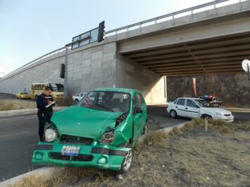 Registran varios accidentes vehiculares
