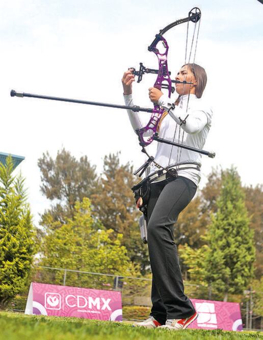 El Zócalo, un campo de arquería