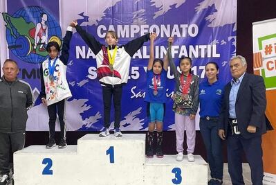 Equipo queretano de halterofilia logra 39 medallas en torneo nacional