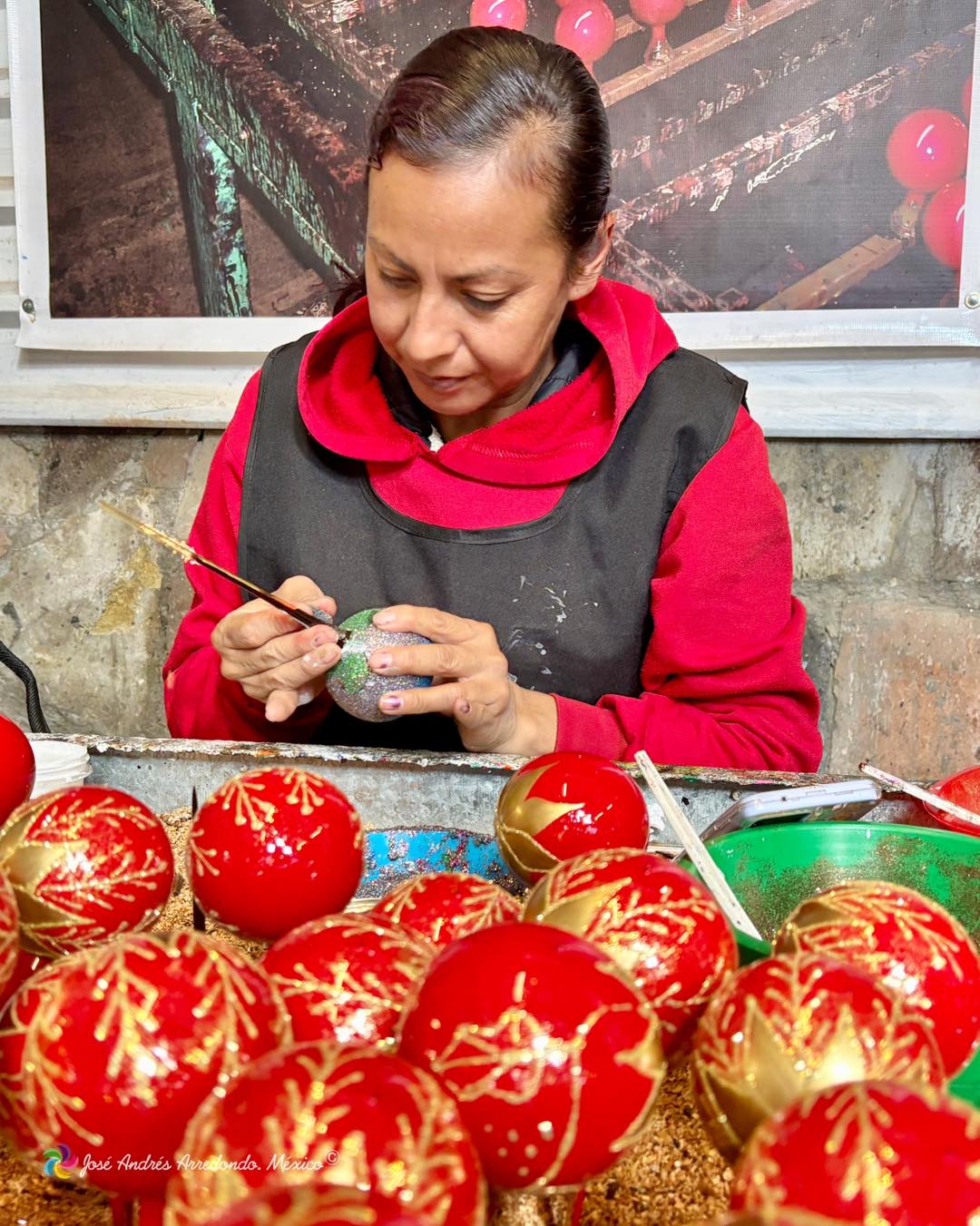 Tlalpujahua es uno de los principales productores de esferas del mundo. Foto: Instagram, tlalpujahua