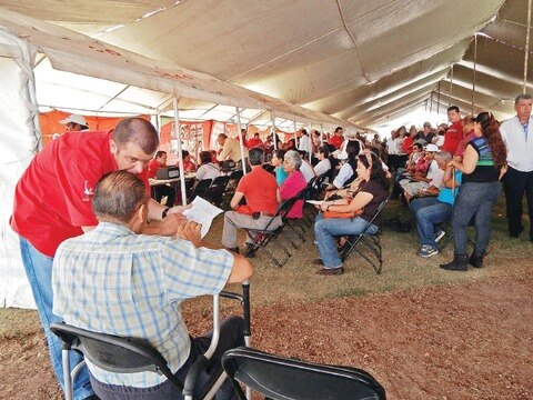 Va 50% de avance en Soluciones