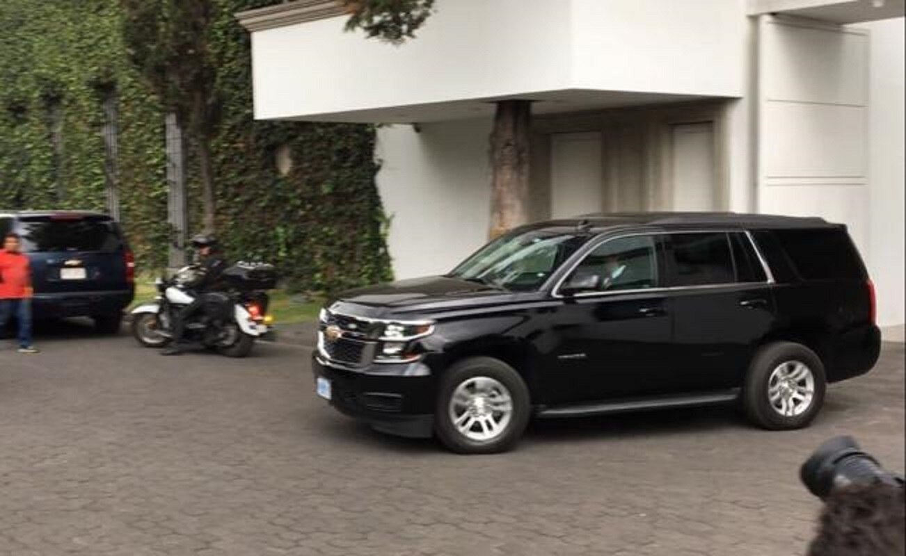 Concluye en Los Pinos reunión entre Peña Nieto y Kushner