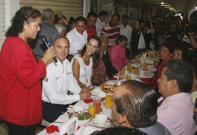 Refrendan apoyo a comerciantes 