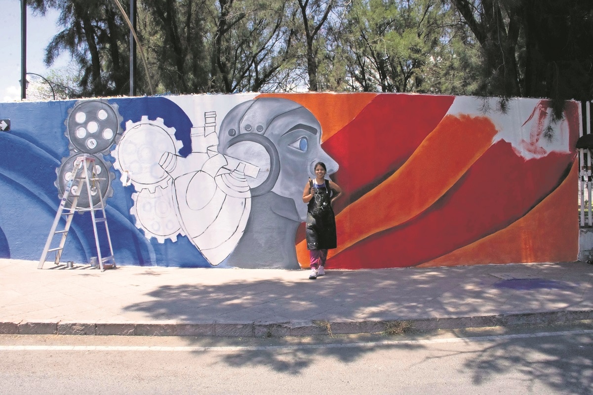 Color y poder femenino en los muros del ITQ