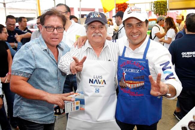 El aspirante propone el programa económico 2x1 entre el gobierno y comerciante de mercados y tianguis