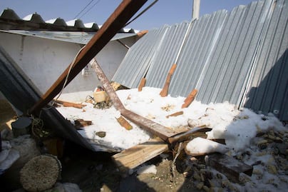 Tras dos granizadas, Sedea entrega apoyo a productores