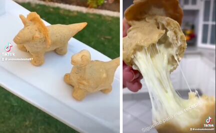 Video. Joven queretana te enseña a preparar dinoquesadillas en la Airfryer