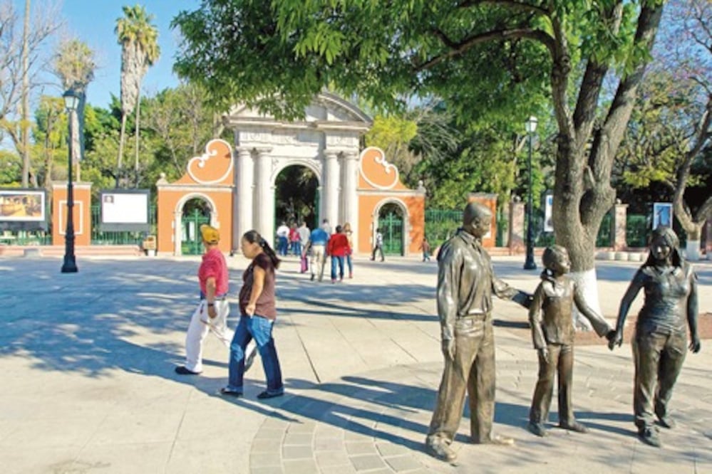 Alameda Hidalgo, el pulmón verde