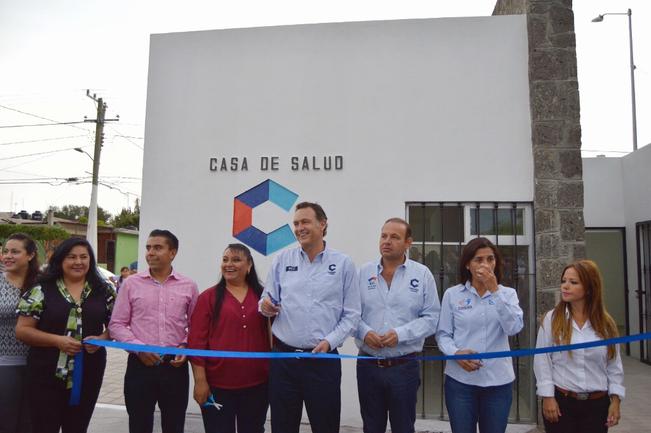 Presupuesto. El alcalde Mauricio Kuri inauguró la Casita de Salud, una obra que se ejecutó con una inversión de 956 mil 559 pesos (ARCHIVO. EL UNIVERSAL)
