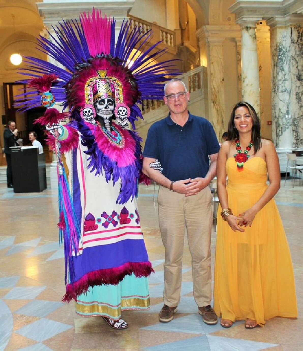 La Catrina se luce en Viena