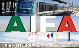 Arrastran Tren Maya, AIFA y Dos Bocas 65 litigios