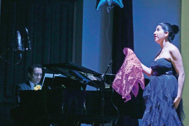 La soprano Daisy Anizar, una de las impulsoras de Ecos del alma, enalteció el legado de la creadora de “Muñequita mía”. Foto: FOTOS: CÉSAR GÓMEZ. EL UNIVERSAL